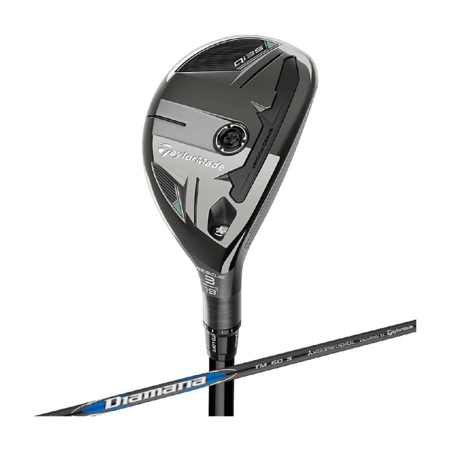 テーラーメイド Qi35 Qi35 レスキュー Diamana Blue TM60  シャフト：Diamana Blue TM60の画像