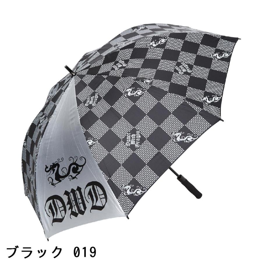 ダンスウィズドラゴン チェック柄ゴルフ用傘 Dance With Dragon（ダンスウィズドラゴン） Dance With Dragon UV DOT