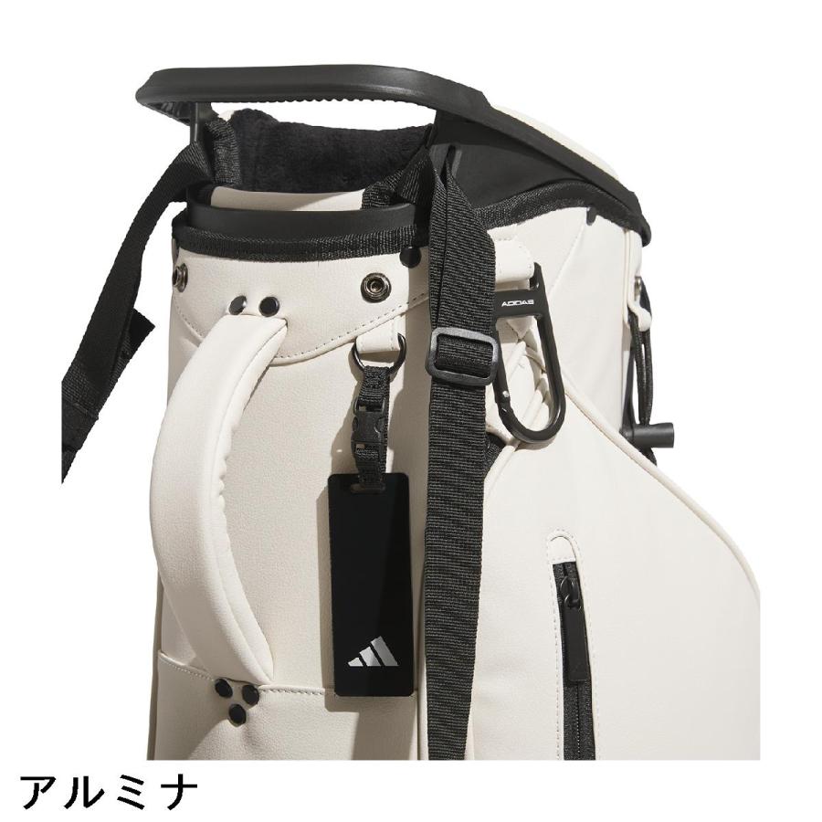 adidas（アディダス） メタルロゴ プレミアム スタンドキャディバッグ