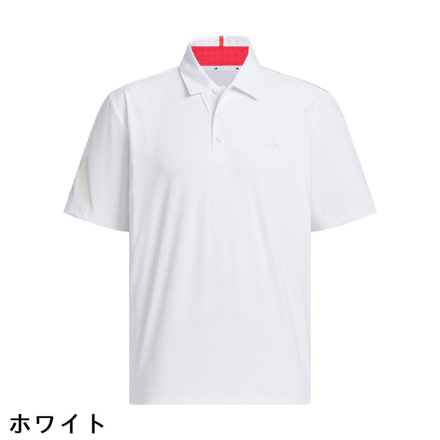 アディダス　Adidas　ストレッチ アディゼロ バックプリント 半袖ポロシャツ　レディス adidas（アディダス） ストレッチ アディゼロ バックプリント 半袖