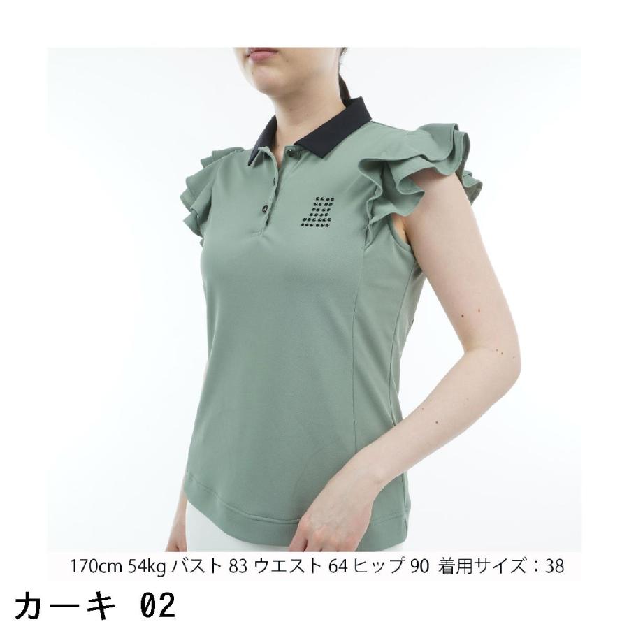 ランバン スポール LANVIN SPORT SUNSCREEN ストレッチ フリルデザイン