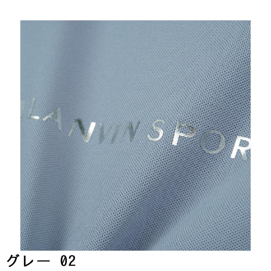 ランバン スポール LANVIN SPORT モックネック半袖ワンピース レディス