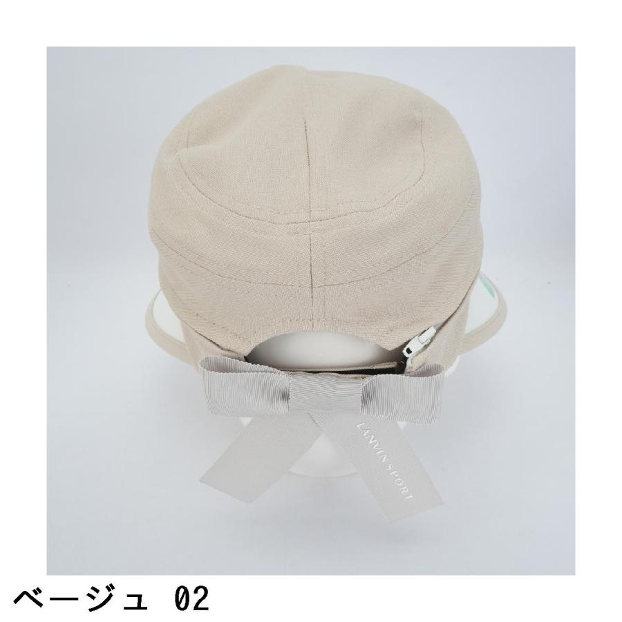 ランバン スポール LANVIN SPORT つば広タイプ 2WAY ハット レディス