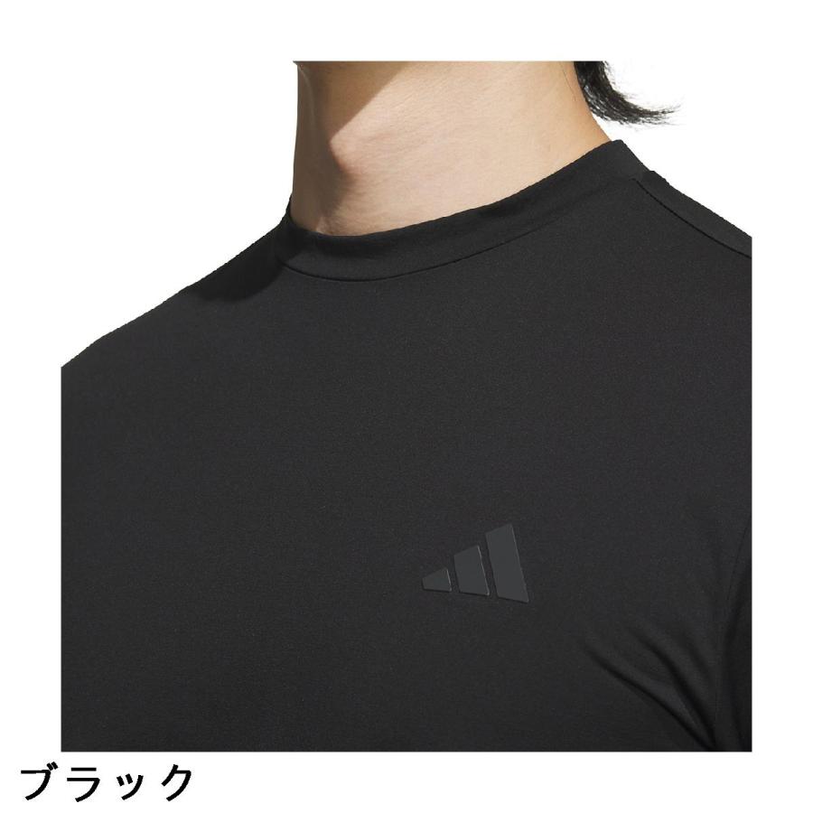 adidas（アディダス） ストレッチ 2in1 長袖インナーシャツ付き半袖