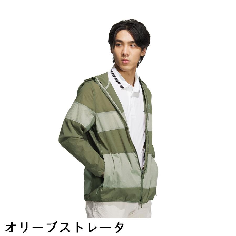 adidas（アディダス） ストレッチ バックポケット付き 軽量 フルジップ 