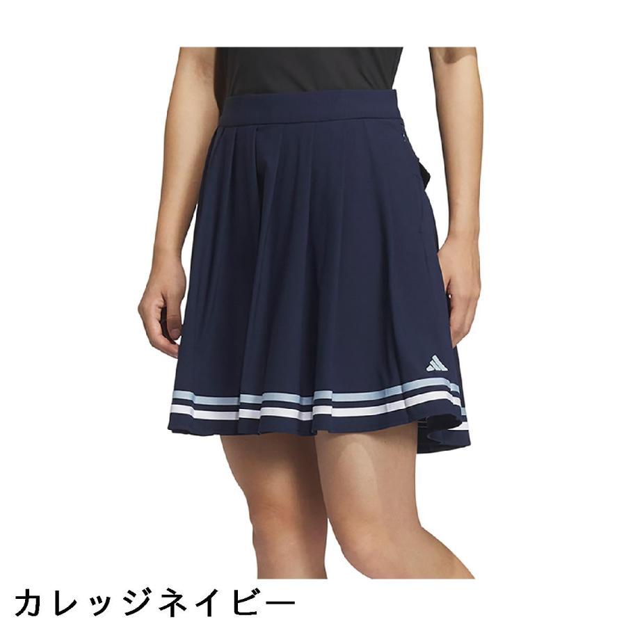 adidas（アディダス） ストレッチ ソリッド プリーツ スカート
