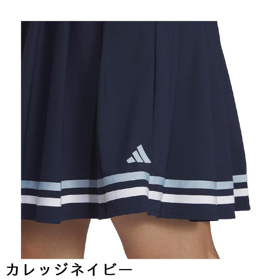 adidas（アディダス） ストレッチ ソリッド プリーツ スカート