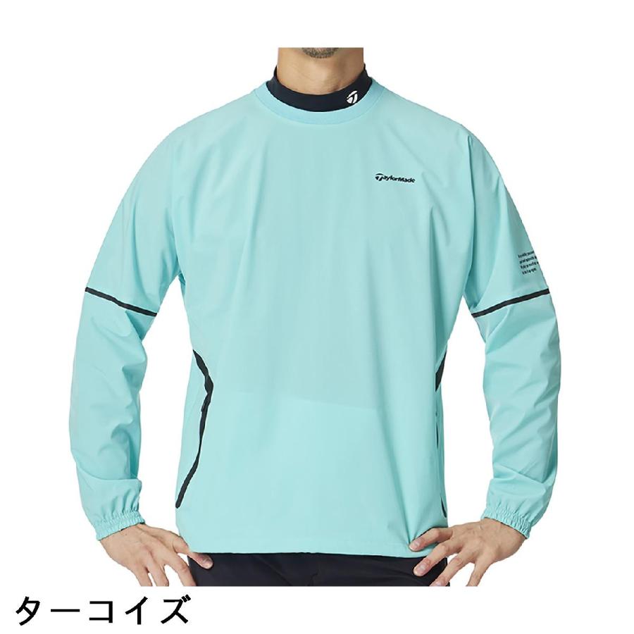 TaylorMade（テーラーメイド） ストレッチ ラインドクルーネックプル