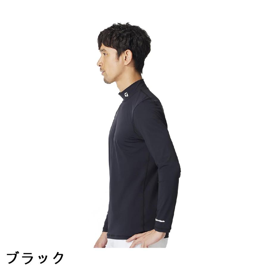 TaylorMade（テーラーメイド） ストレッチ モックベースレイヤー 長袖