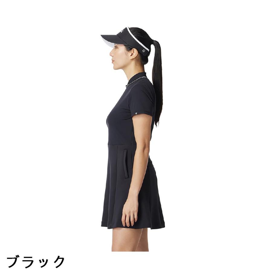 TaylorMade（テーラーメイド） ストレッチ フレアード半袖ワンピース