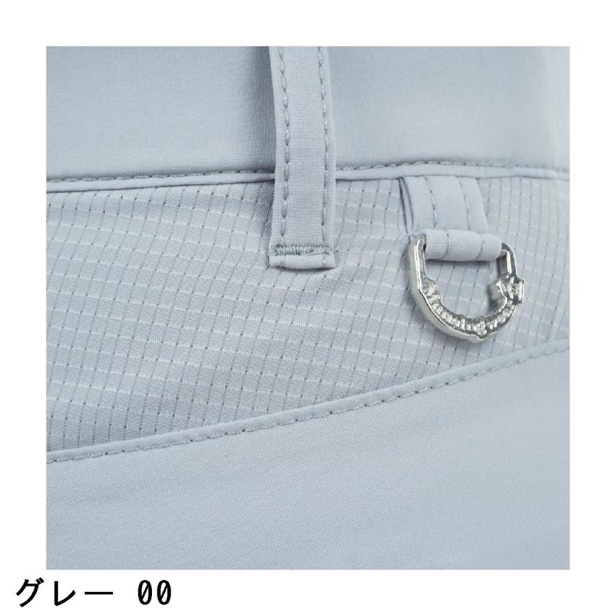 マンシングウェア Munsingwear SEASON COLLECTION インサイドメッシュ ストレッチ 9分丈パンツ レディスの画像