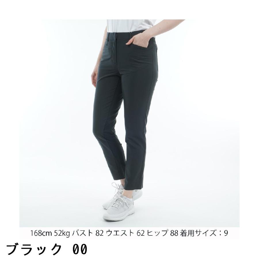 マンシングウェア Munsingwear SEASON COLLECTION インサイドメッシュ ストレッチ 9分丈パンツ レディスの画像