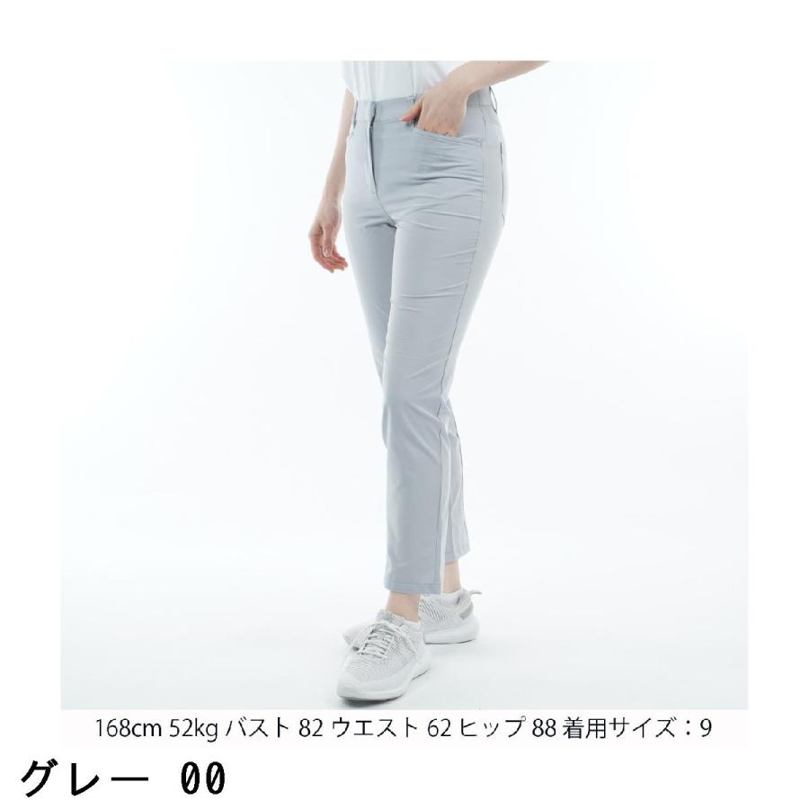マンシングウェア Munsingwear SEASON COLLECTION インサイドメッシュ ストレッチ 9分丈パンツ レディスの画像