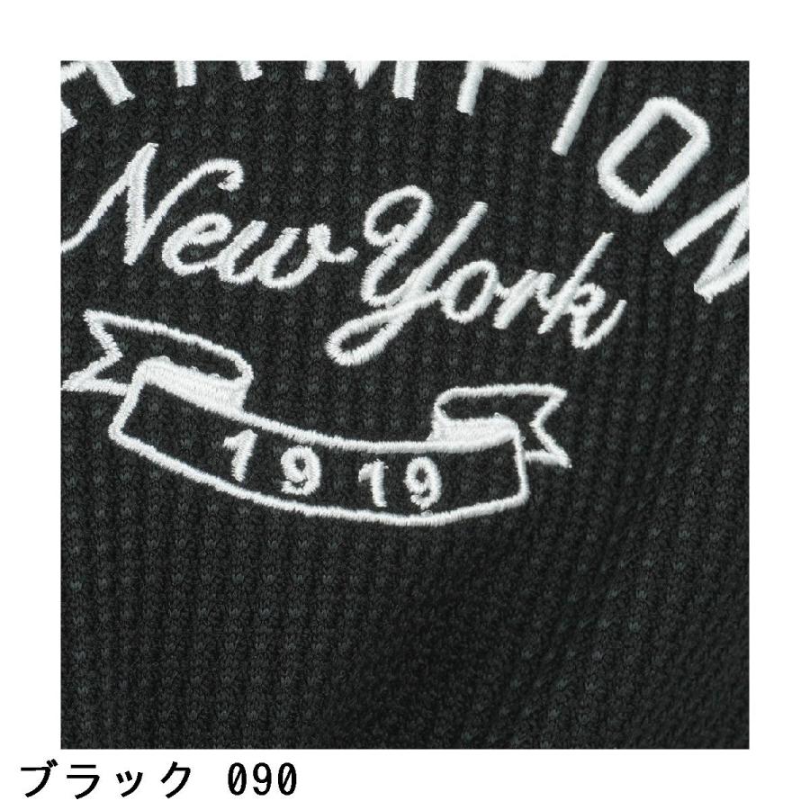 Champion GOLF　ライトドライワッフル 半袖モックネックシャツ M Champion チャンピオンゴルフ GOLF ライトドライワッフル 半袖