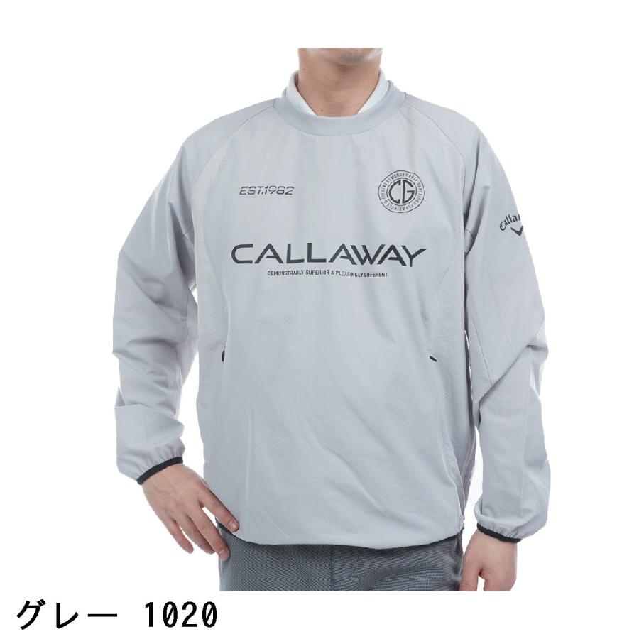 【新品】キャロウェイ／クルーネックブルゾン／ストレッチ／Ｍサイズ Callaway（キャロウェイ） キャロウェイゴルフ Callaway Golf