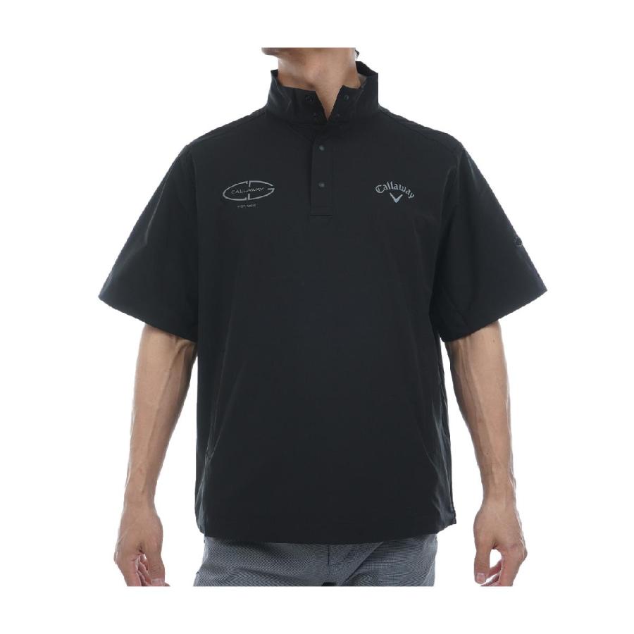キャロウェイゴルフ　Callaway Golf　ストレッチ半袖プルオーバーブルゾン Callaway（キャロウェイ） キャロウェイゴルフ Callaway Golf