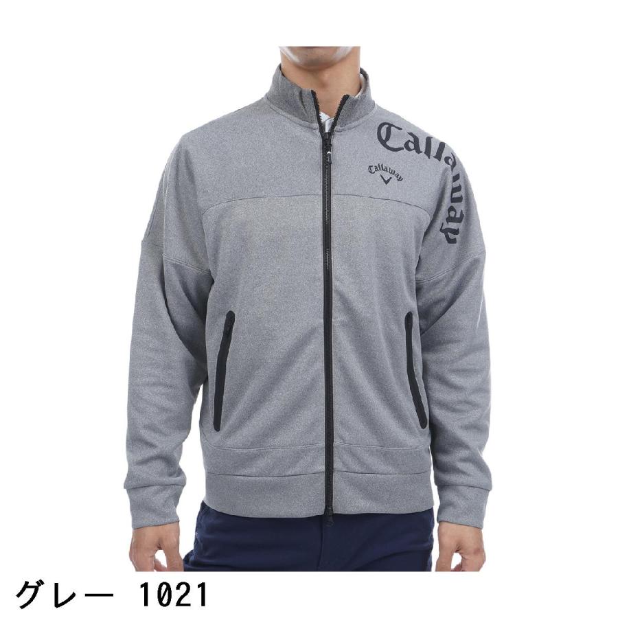キャロウェイ★撥水★ストレッチ★ビッグロゴダブルジップ【メンズ サイズL】 キャロウェイ☆撥水☆ストレッチ☆ビッグロゴダブルジップ【メンズ