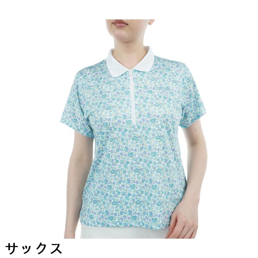 CRANK - CLUNK クランク 総柄 ポロシャツ ゴルフ ウェア 半袖 人気 ロゴ シャツ CLUNK(クランク) ポロシャツ｜中古ゴルフウェア通販サイトSTST