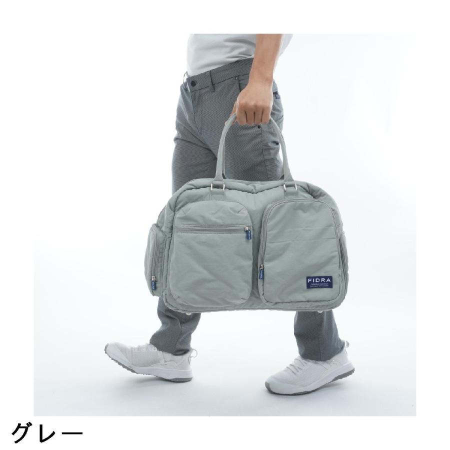 FIDRA（フィドラ） シューズポケット付きボストンバッグ : GDOゴルフ
