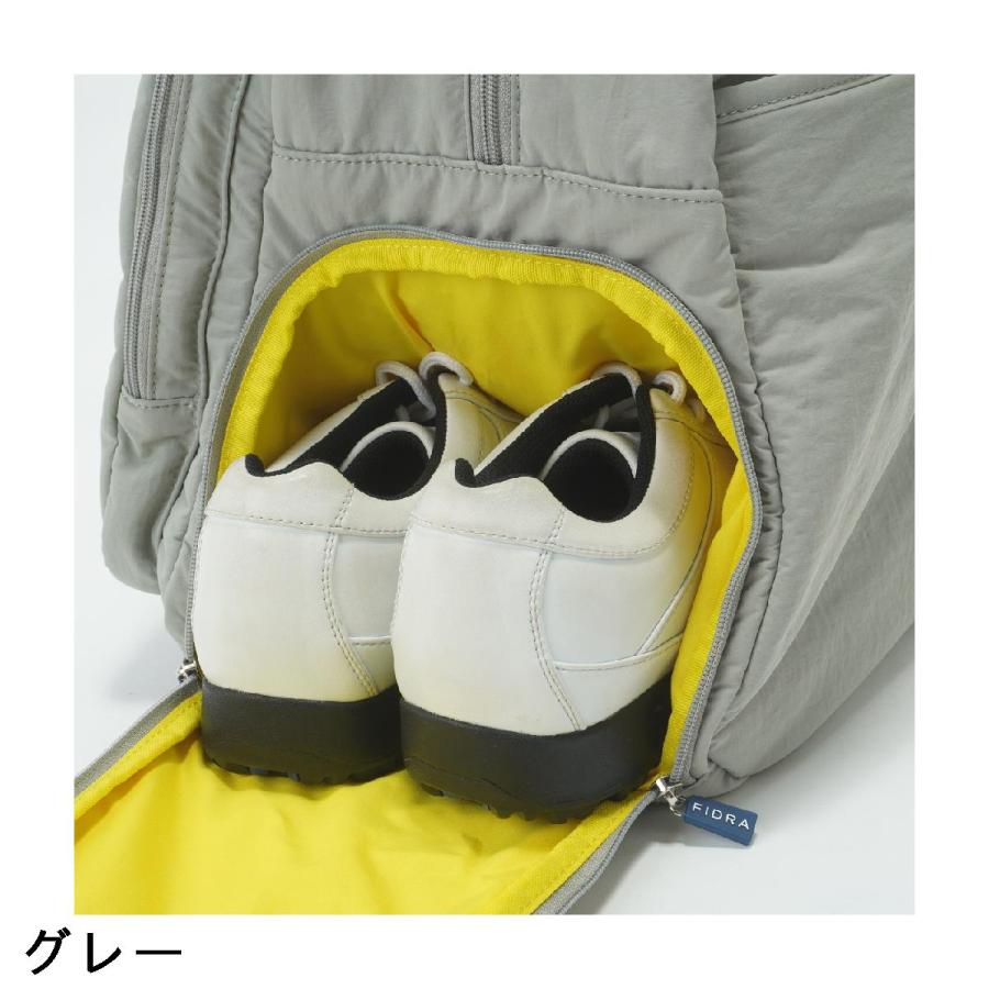 FIDRA（フィドラ） シューズポケット付きボストンバッグ : GDOゴルフ