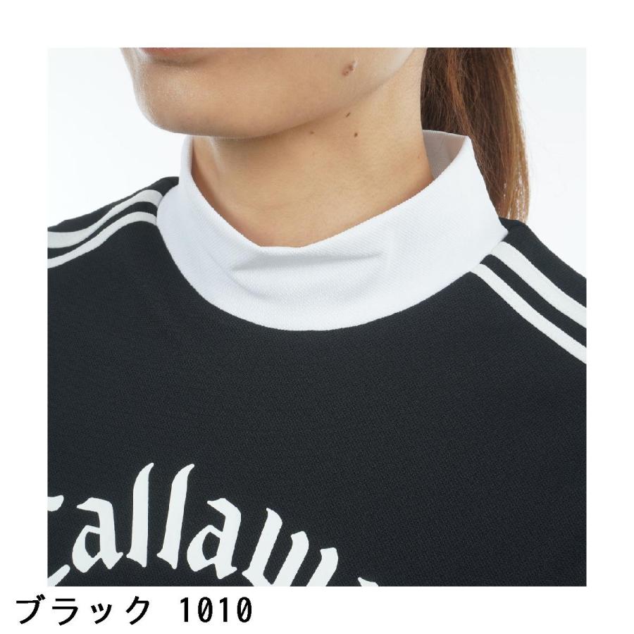 【タグ付き】LOVE CALLAWAYゴルフ半袖スウェットモックネック綿100% Callaway（キャロウェイ） キャロウェイゴルフ Callaway Golf LOVE