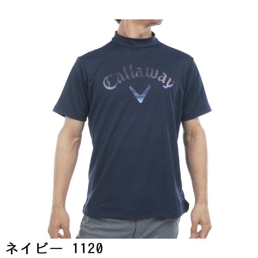 Callaway メンズシャツ 半袖 ネイビー　Lサイズ Callaway（キャロウェイ） キャロウェイゴルフ Callaway Golf -3℃裏