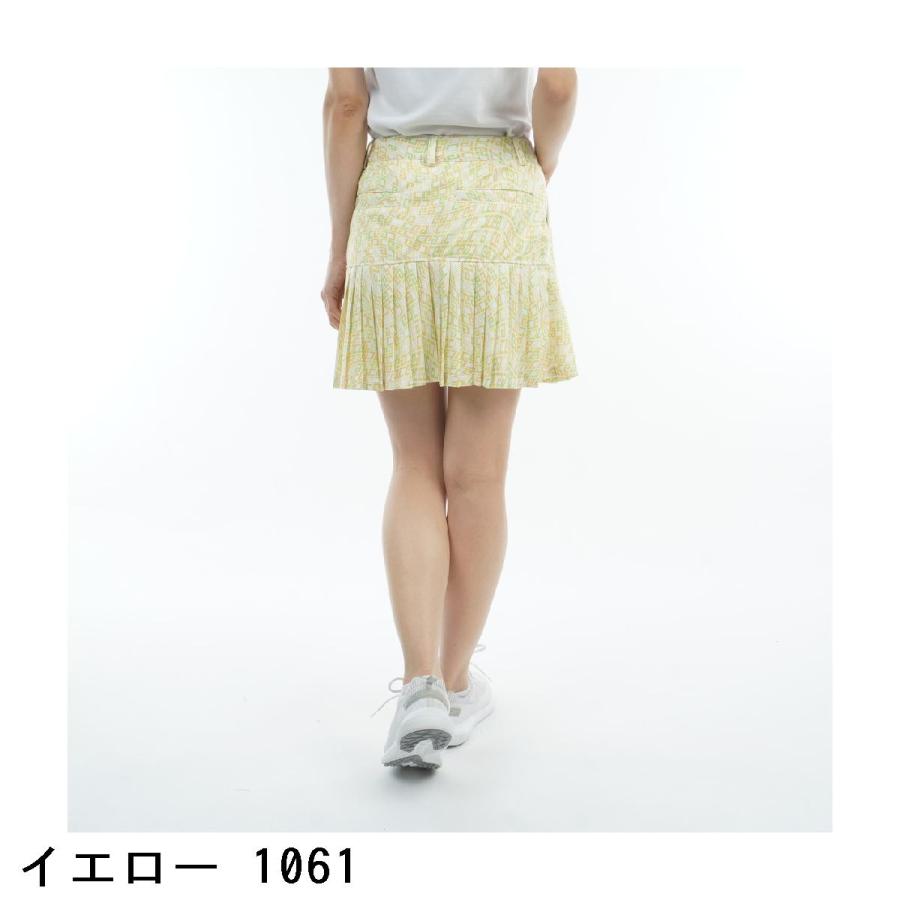 【超美品】キャロウェイ レッドレーベル スカート イエロー メッシュ 一部プリーツ レディース SS ゴルフウェア 2025年モデル Callaway Callaway（キャロウェイ） キャロウェイゴルフ Callaway Golf かざあな
