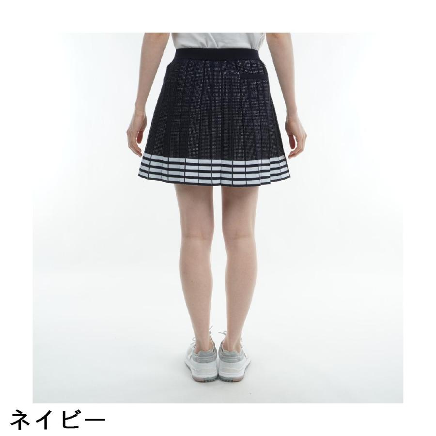 and per se（アンパスィ） ストレッチ ウォッシャブル ニットプリーツ