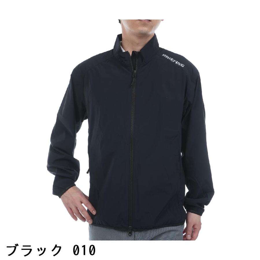 Ⓜブリーフィングゴルフ BRIEFING GOLF ウィンドブルゾン ブラック BRIEFING GOLF ブリーフィング REFLECTIVE ロゴウインドブルゾン