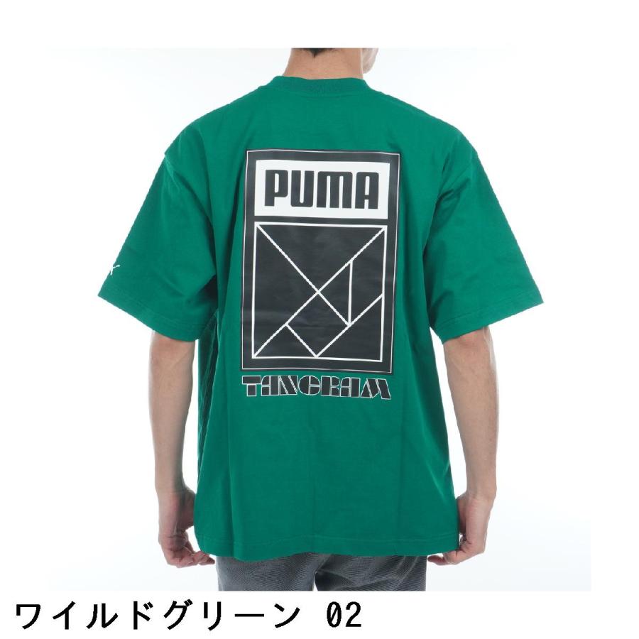 PUMA×TANGRAM コラボTシャツ Mサイズ PUMA（プーマ） PUMA PUMA × TANGRAM 半袖Tシャツ : GDOゴルフショップ