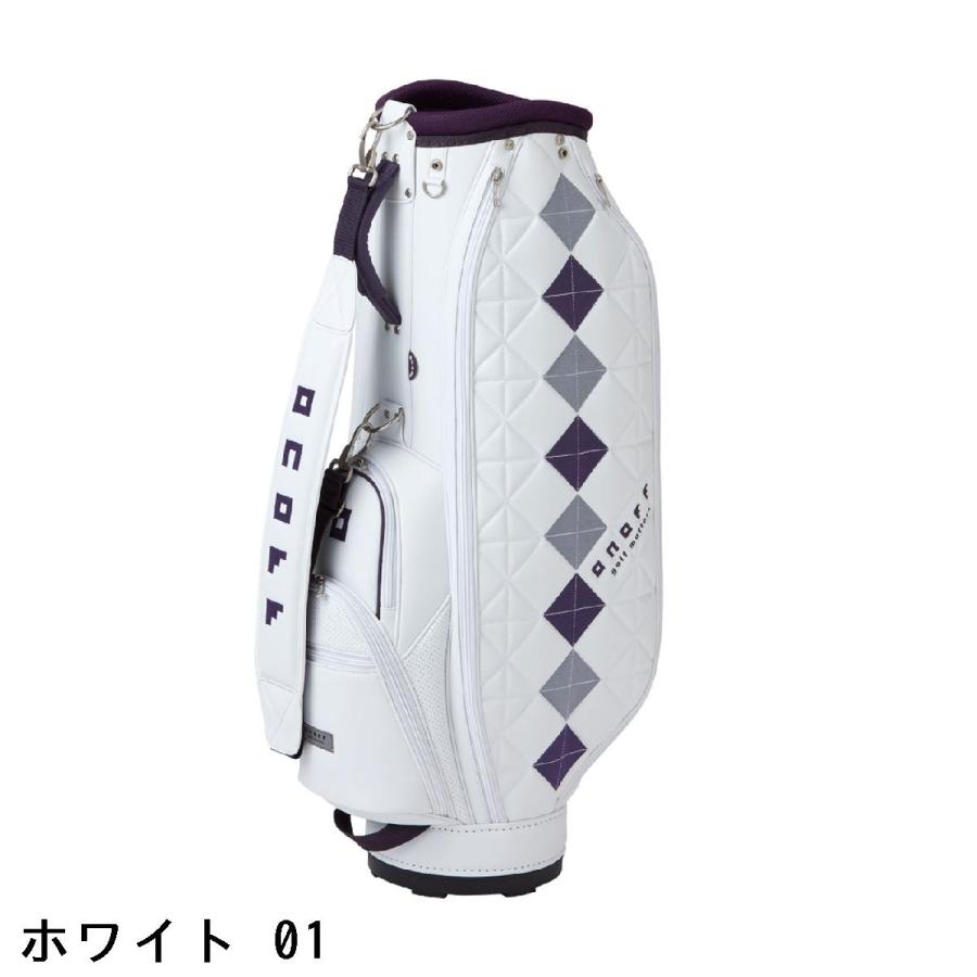 オノフキャディバッグOB0920 ネイビー/ホワイト ONOFF（オノフ） キャディバッグ レディス : GDOゴルフショップ Yahoo