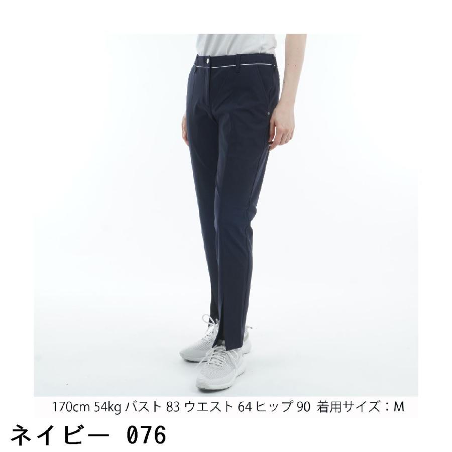 ブリーフィング BRIEFING クリース スリットパンツ レディスの画像