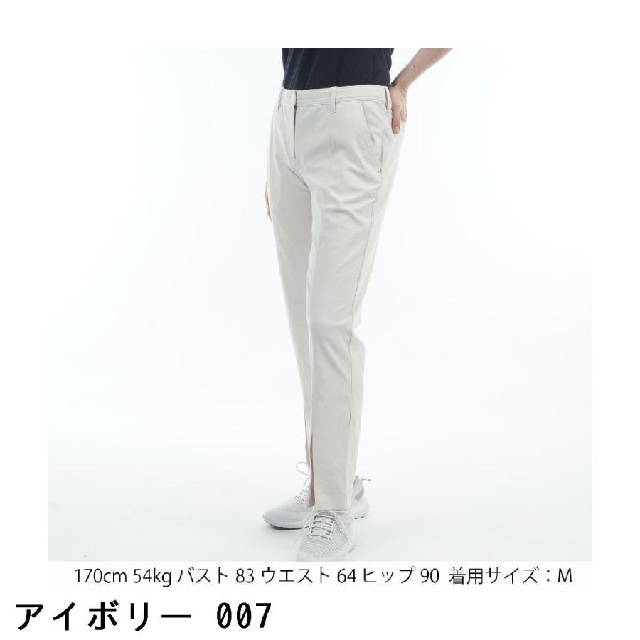 ブリーフィング BRIEFING クリース スリットパンツ レディスの画像
