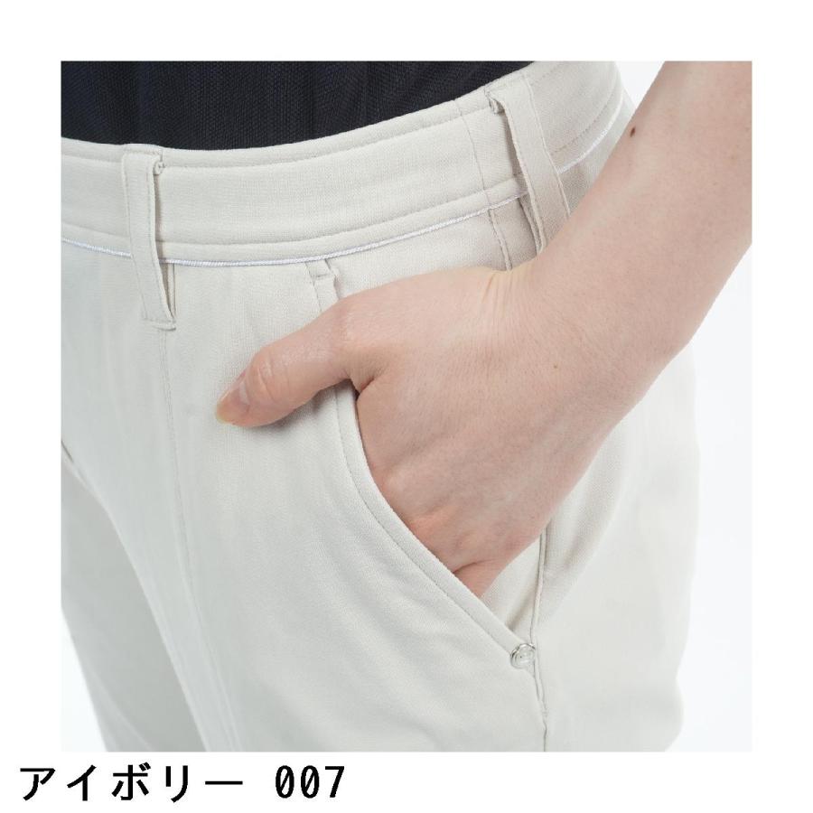 ブリーフィング BRIEFING クリース スリットパンツ レディスの画像