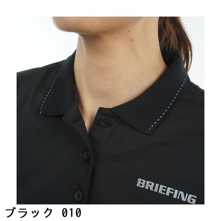 ブリーフィング BRIEFING ストレッチ 半袖ポロシャツ レディスの画像