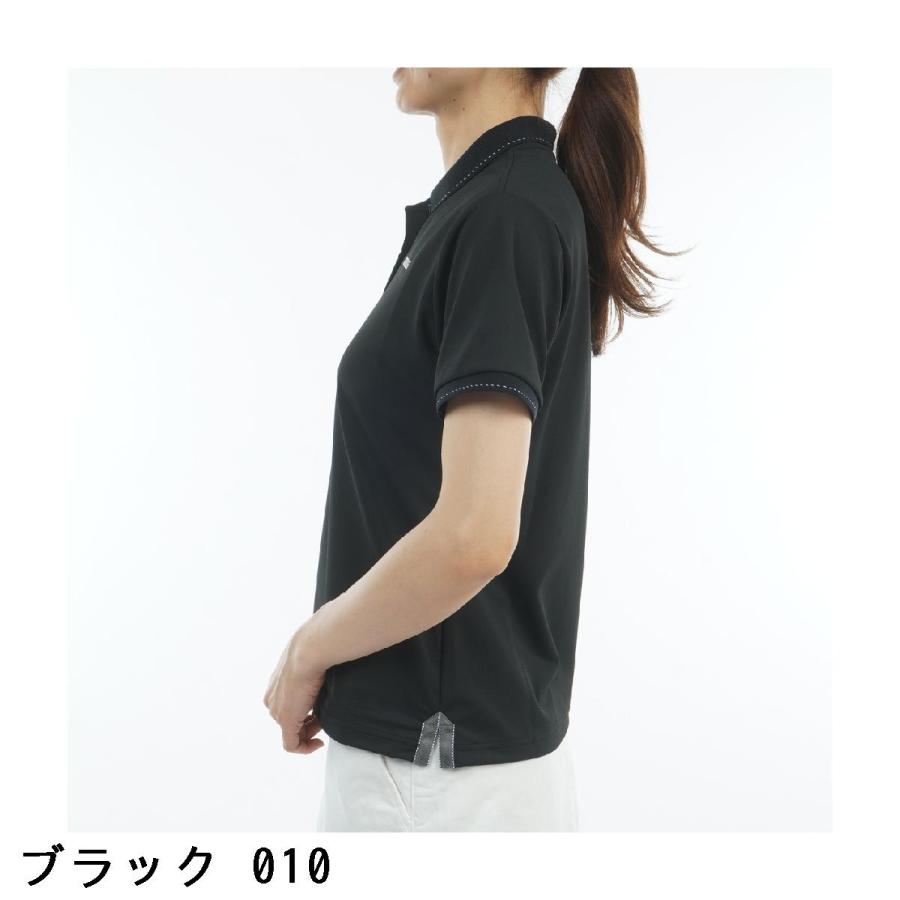 ブリーフィング BRIEFING ストレッチ 半袖ポロシャツ レディスの画像