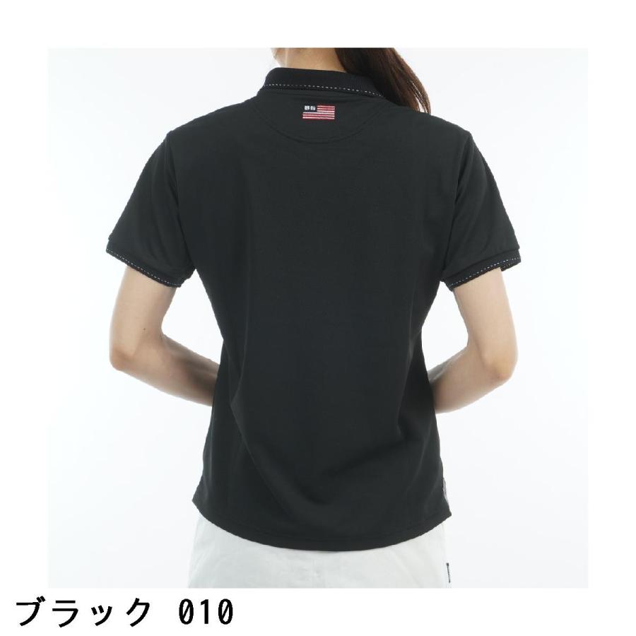 ブリーフィング BRIEFING ストレッチ 半袖ポロシャツ レディスの画像