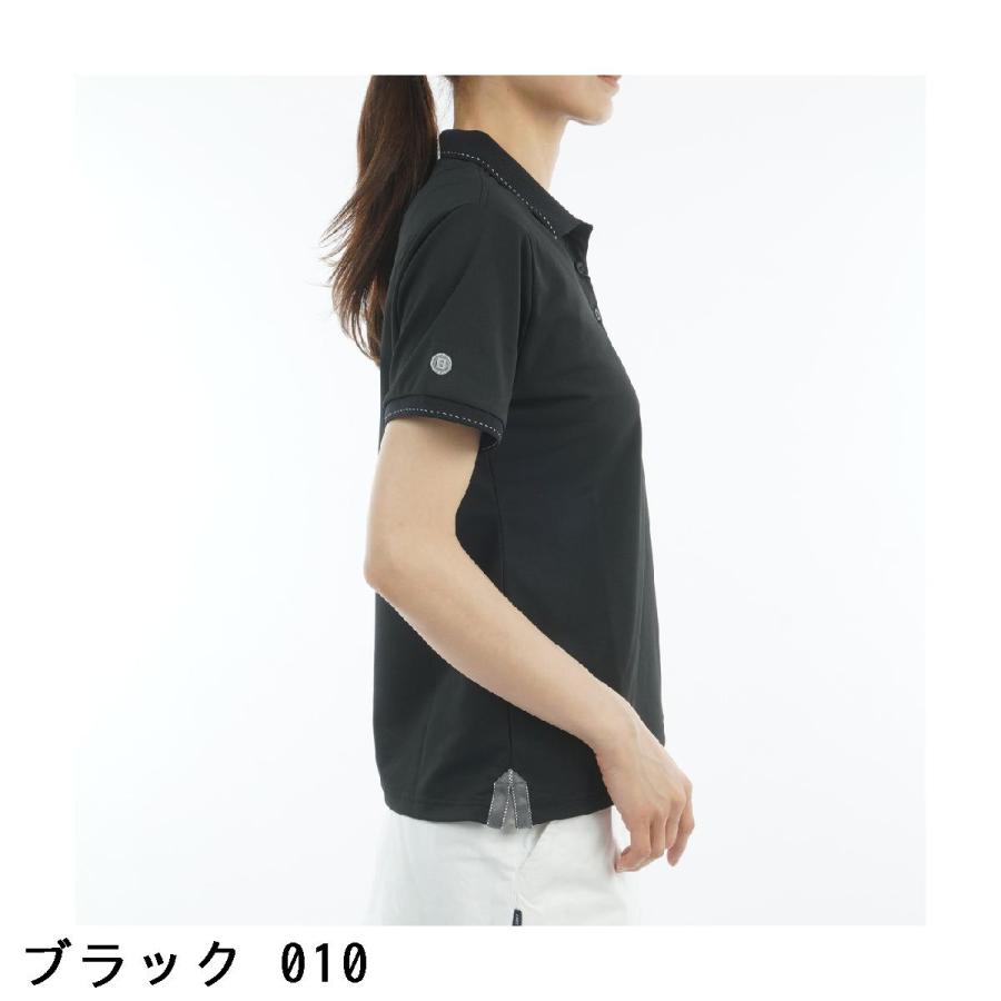 ブリーフィング BRIEFING ストレッチ 半袖ポロシャツ レディスの画像