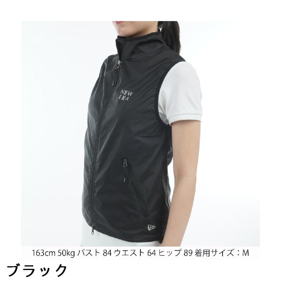 ニューエラ NEWERA ／ レディス GFW ウーブン フルジップベスト 新品 NEW ERA（ニューエラ） NEW ERA GOLF GFW WOVEN フルジップベスト
