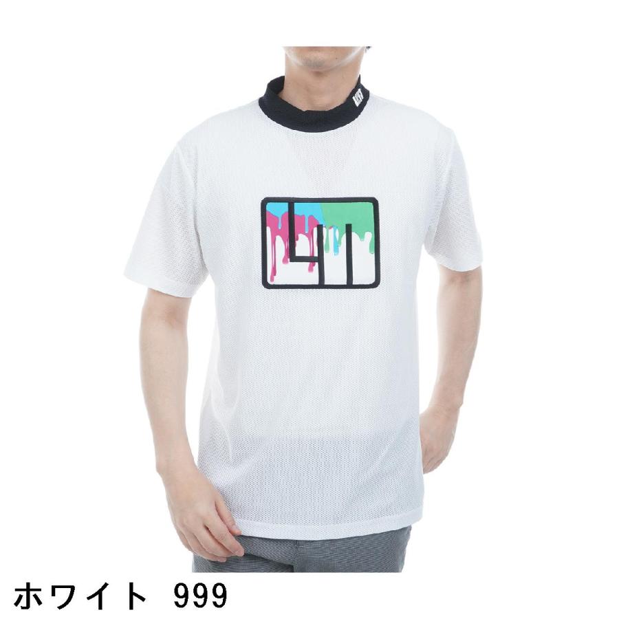 未使用品 メンズ ラウドマウス LOUDMOUTH 半袖シャツ LL 黄 モック