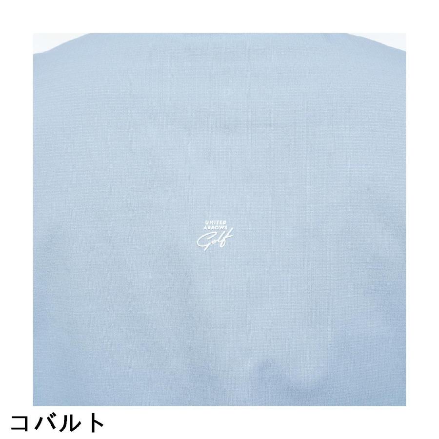 ユナイテッドアローズ UNITED ARROWS GOLF ハーフジップ半袖プル