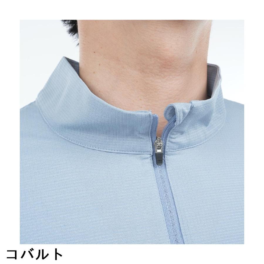 ユナイテッドアローズ UNITED ARROWS GOLF ハーフジップ半袖プル