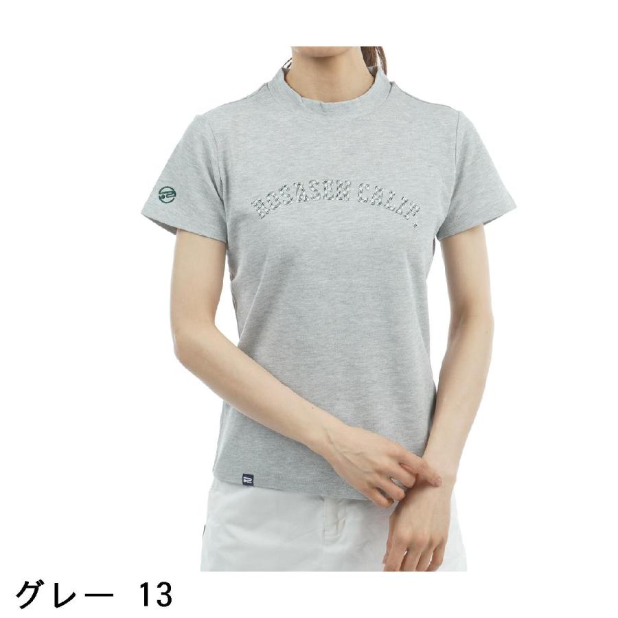 Rosasen（ロサーセン） 冷感コットン モックネック半袖シャツ レディス
