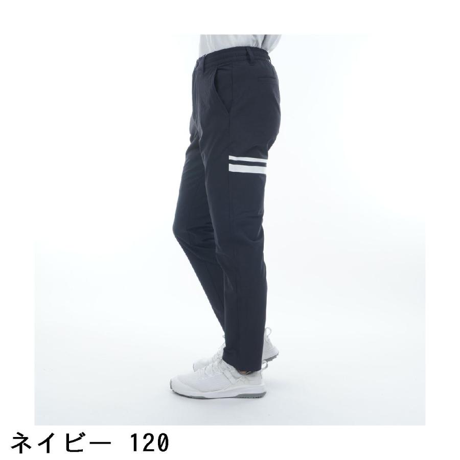 新品 ジャックバニー 撥水3レイヤーコーティングパンツ(5)サイズL/紺 Jack Bunny!!（ジャックバニー） 二重織ドビーテーパードパンツ : GDO