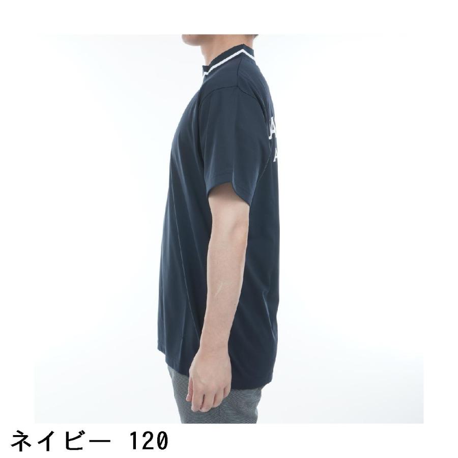 Jack Bunny!!（ジャックバニー） トリコットモックネック 半袖シャツ