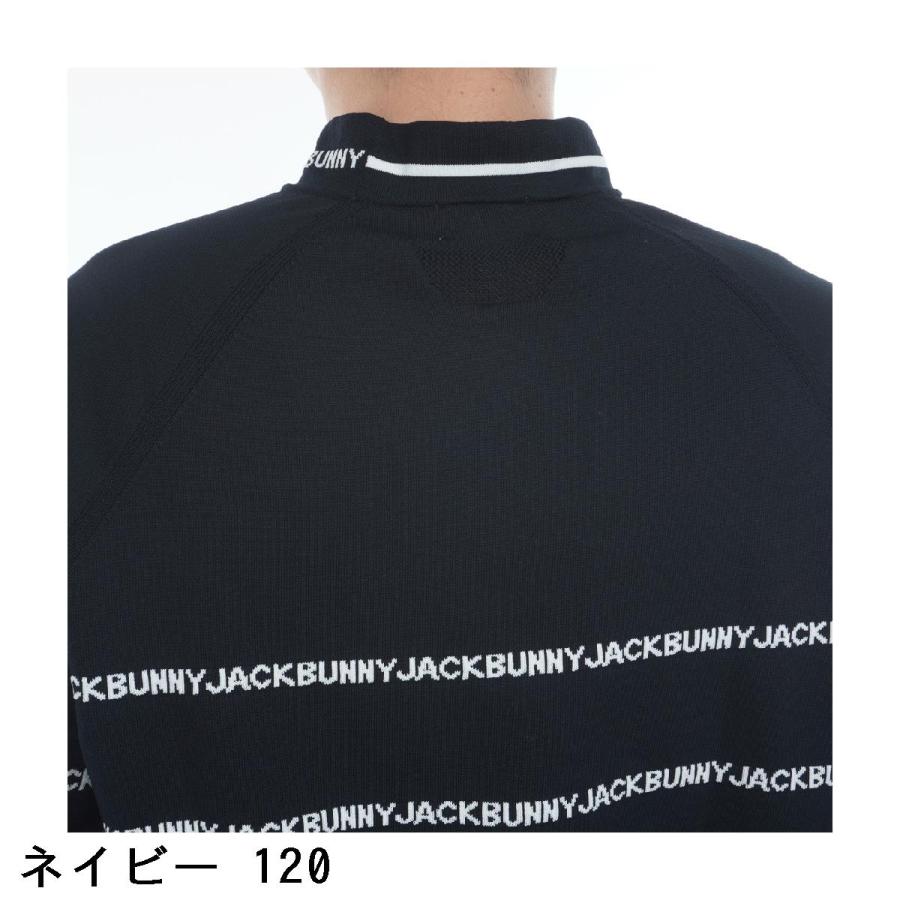 新品・タグ付 Jack Bunny!! モックネック半袖セーター Jack Bunny!!（ジャックバニー） リサイクルポリエステル モックネック