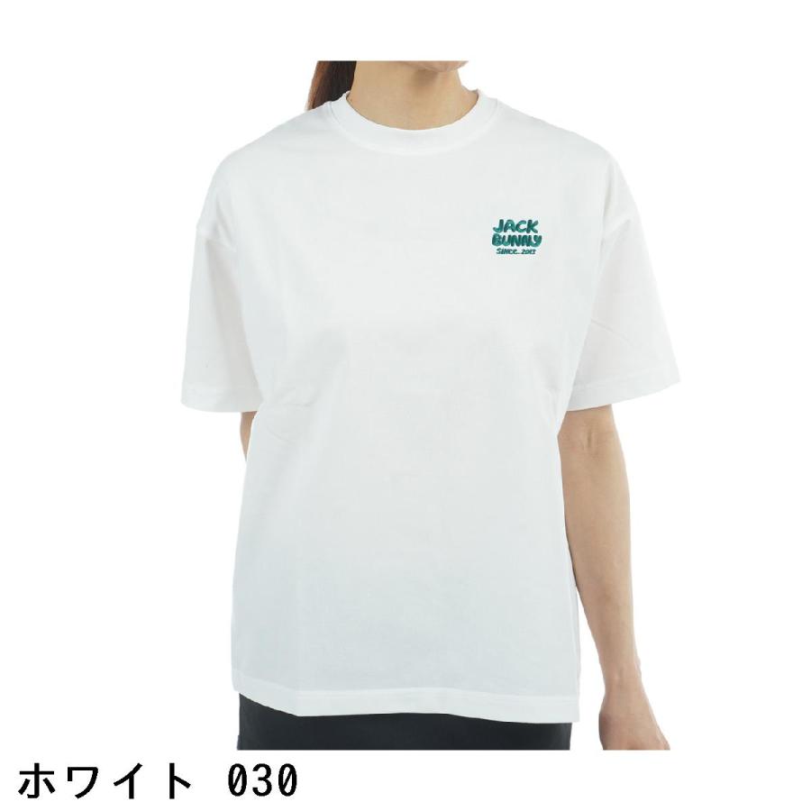 JACK BUNNY ホワイト Tシャツ Jack Bunny!!（ジャックバニー） 強燃天竺半袖Tシャツ レディス : GDO