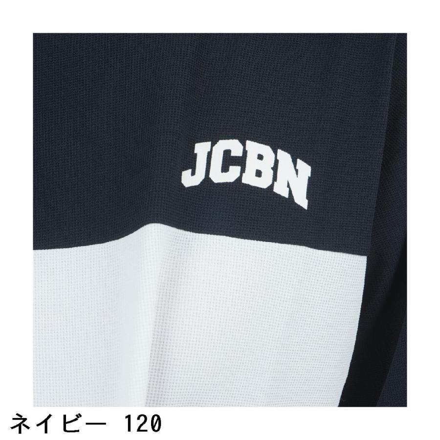 Jack Bunny!!（ジャックバニー） ミニワッフル モックネック半袖シャツ