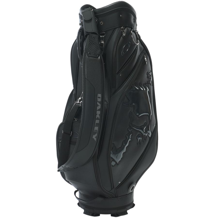 希少　良品　オークリー　スカル　ブラックデジタルカモ　スタンド　キャディバッグ OAKLEY オークリー スカル ゴルフ スタンド式 キャディバッグ 黒
