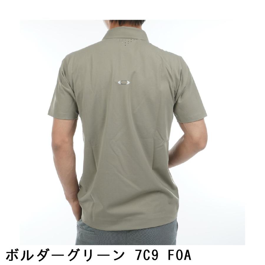 オークリー　OAKLEY　SKULL SYNCHRONISM 4.0 半袖ポロシャツ OAKLEY（オークリー） Skull SKULL SYNCHRONISM 4.0 半袖ポロシャツ